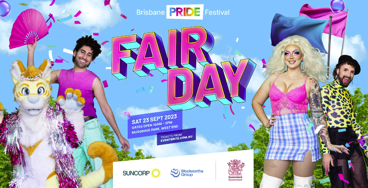 Pride Fair Day Performance and Pride March Brisbane 